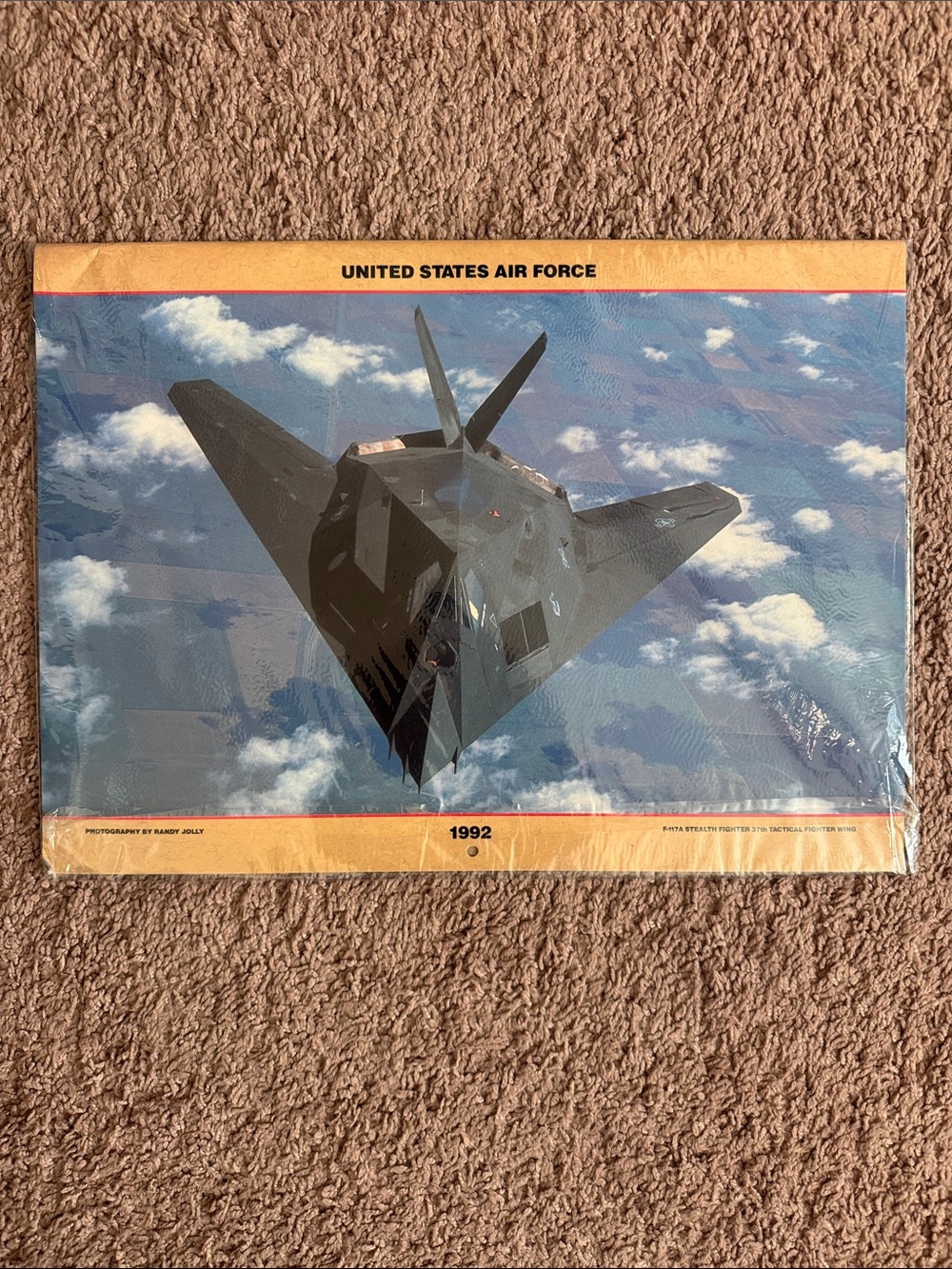 NIB! Vintage United States Air Force 1992 Calendar
